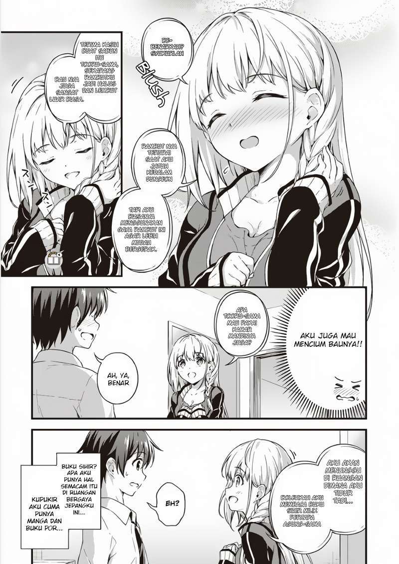 Boku no Heya ga Dungeon no Kyuukeijo ni Natteshimatta Ken Chapter 03 Bahasa Indonesia